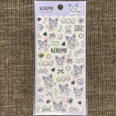 国外限定 サンリオ クロミ 立体シール かたいシール ゆめかわ ①