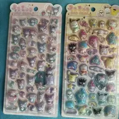 うるちゅるポップシール　サンリオ　マイメロ　クロミ　シナモロール　ポムポムプリン