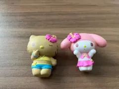 みんなでバカンスフィギュア マイメロディ ハローキティ