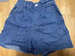 ピンクラテ　140cmデニムショートパンツ　送料込