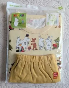 ユニクロ ドライパジャマ 半袖 100cm ムーミン 完売品