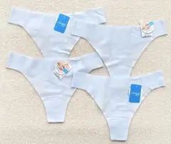 Triumph Sloggi ショーツ Lサイズ Tバック 水色 4枚セット