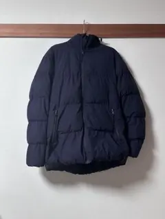 GU ネイビー ダウンジャケット XL