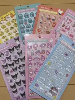 ボンボンドロップシール サンリオ 7枚セット