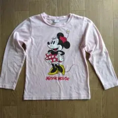 ⭐訳あり特価⭐ディズニー ミニーマウス 長袖Tシャツ ピンク