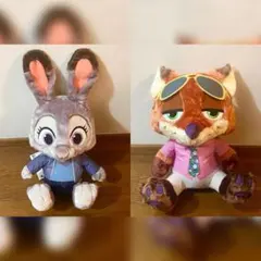 ズートピア2　スーパーラージぬいぐるみ　ぬいぐるみ　ジュディ　ニック セガプラザ】 12月5日より、『ズートピア2』からジュディとニックの