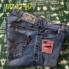 1228★ DOUBLE.B ダブルB ハーフデニムパンツ　ズボン