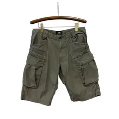 アルファインダストリーズ カーゴショートパンツ オリーブのサムネイル