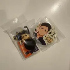 新品未使用 ハイキュー!! 澤村大地 缶バッジ チョコエッグフィギュア