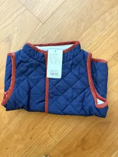 【新品】アーバンリサーチネイビー キルティングベスト　90