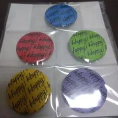 嵐 Are you happy?缶バッチ5個セット