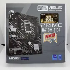 ASUS PRIME H610M-E D4 マザーボード - メルカリ