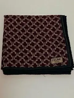 【CELINE セリーヌ】上品デザインの紳士ハンカチ
