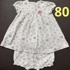 familiar❤︎花柄セットアップ 80のサムネイル