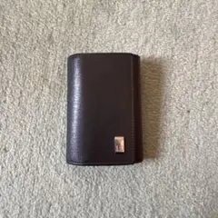 dunhill(ダンヒル)ダークブラウン レザー キーケース
