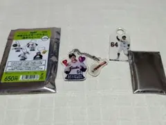 東京ヤクルトスワローズ　神宮グルメキーホルダー　選手スイーツ　岩田幸宏　オマケ付