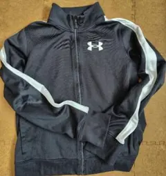 Under Armour ジャージ上下セット 150 ブラック/ホワイト