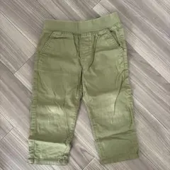 【100cm】H&M オリーブグリーン パンツ （コットン100%）