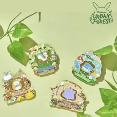 韓国 ポケモン 30周年 コンプ シークレットフォレスト ピンバッジ