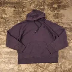 Champion ワンポイント刺繍 パーカー ダークグレー L