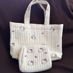 ハローキティ ギャルキティ ゼブラ柄 トラベル収納ケース アベイル
