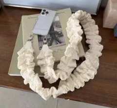 ローリーズファーム クシュクシュモバイルショルダー スマホショルダー