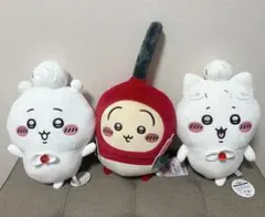 ちいかわ 誕生日 BIGぬいぐるみ 3体セット ハチワレ うさぎ チャッカマン