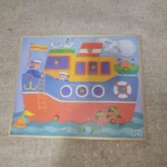 木製船パズル 8ピース