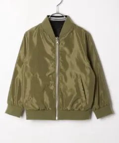 新品グローバルワーク キッズ リバーシブルMA-1