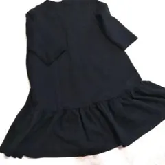 【SNIDEL　スナイデル】ブラック フリル　ミニワンピース　Fサイズ