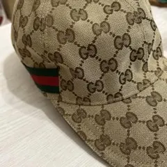 GUCCI GGパターン キャップ XL ベージュ - メルカリ