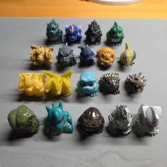 ゴジラ ミニフィギュア ソフビ まとめ売り 19体セット
