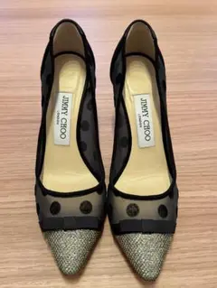 JIMMY CHOO ドット柄 ハイヒールパンプスのサムネイル