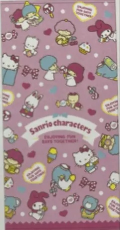 サンリオキャラクターズ　バスタオル