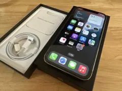 【美品】iPhone 12 Pro ゴールド256 GB SIMフリー
