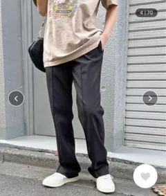 Spick & Span ≪WEB限定≫イージーセミワイドパンツ 38