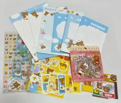 リラックマ レターセット、シールセット