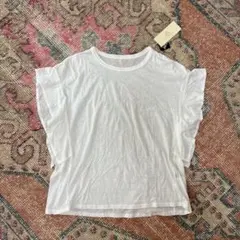 MILAKE 半袖 Tシャツ 日本製 ホワイト M-Lのサムネイル