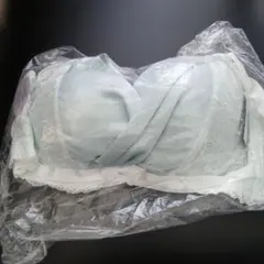 エメフィール脇高ブラジャー E75 ライトグリーン レースのサムネイル