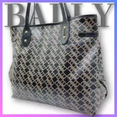 BALLY バリー トートバッグ グレー A4サイズ 大容量 レディース