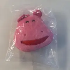 たべっこどうぶつ　カバ ぬいぐるみ キーホルダー ピンク