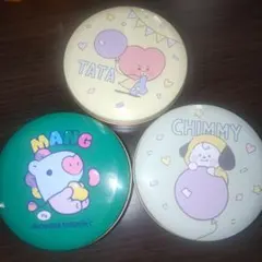 BT21 キャラクター缶 TATA CHIMMY MANG