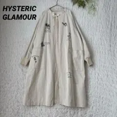 ヒステリックグラマー リボン ガウン ロング コート ヒスガール ミリタリー