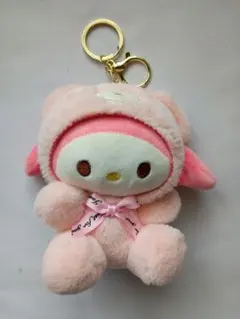 期間限定　マイメロディ ぬいぐるみキーホルダー