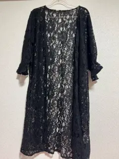 黒のレースのカーディガン。のサムネイル
