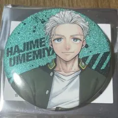 WIND BREAKER展 グリッター缶バッジ 梅宮一