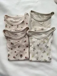 ベビー半袖肌着 4枚セット 95cm