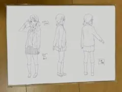 ひろがるスカイプリキュア 設定資料集 特典 ポストカード 夕凪ツバサ