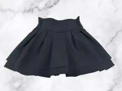 ୨୧michell Macaron 美脚スカート インナーパンツ付 ブラック୨୧