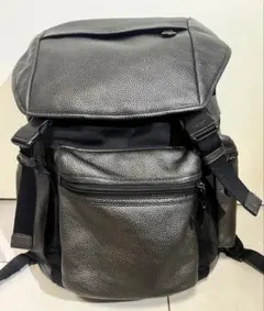 希少カラー◼︎COACH コーチ◼︎メンズ レザーリュック・バッグパック　ブラック